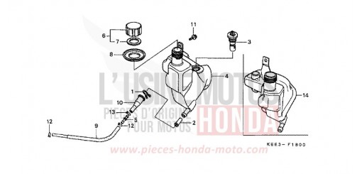 RESERVOIR D'HUILE SJ100V de 1997